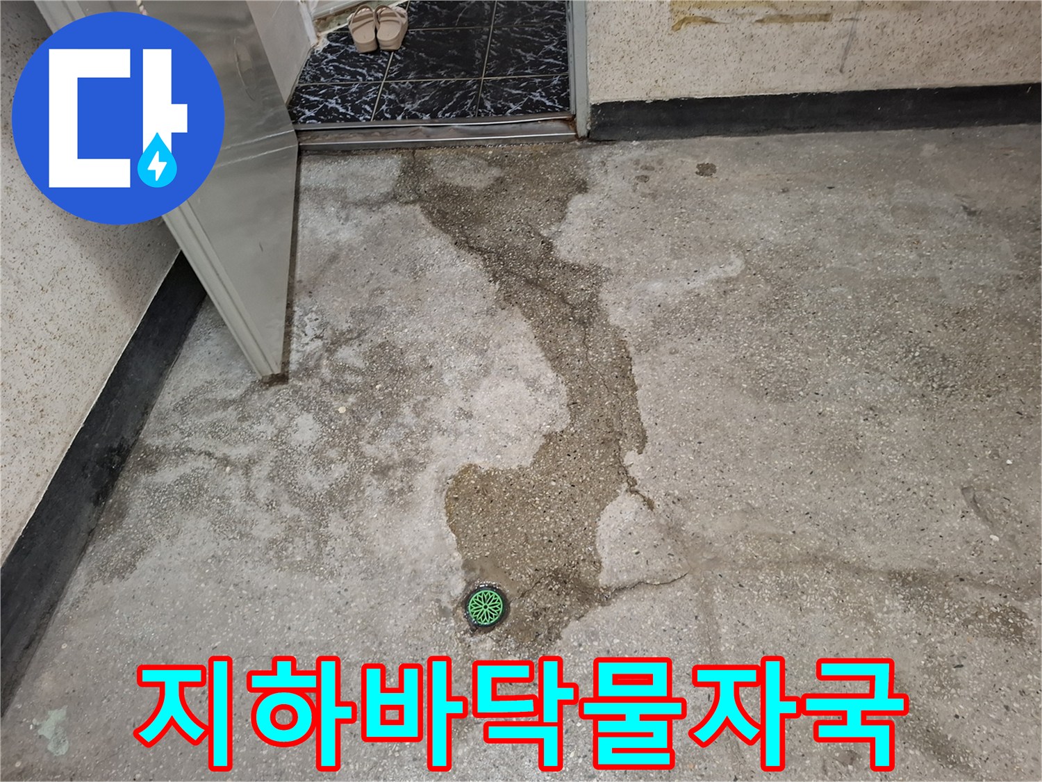 계양구-지하층-배수구-주변-누수-징후