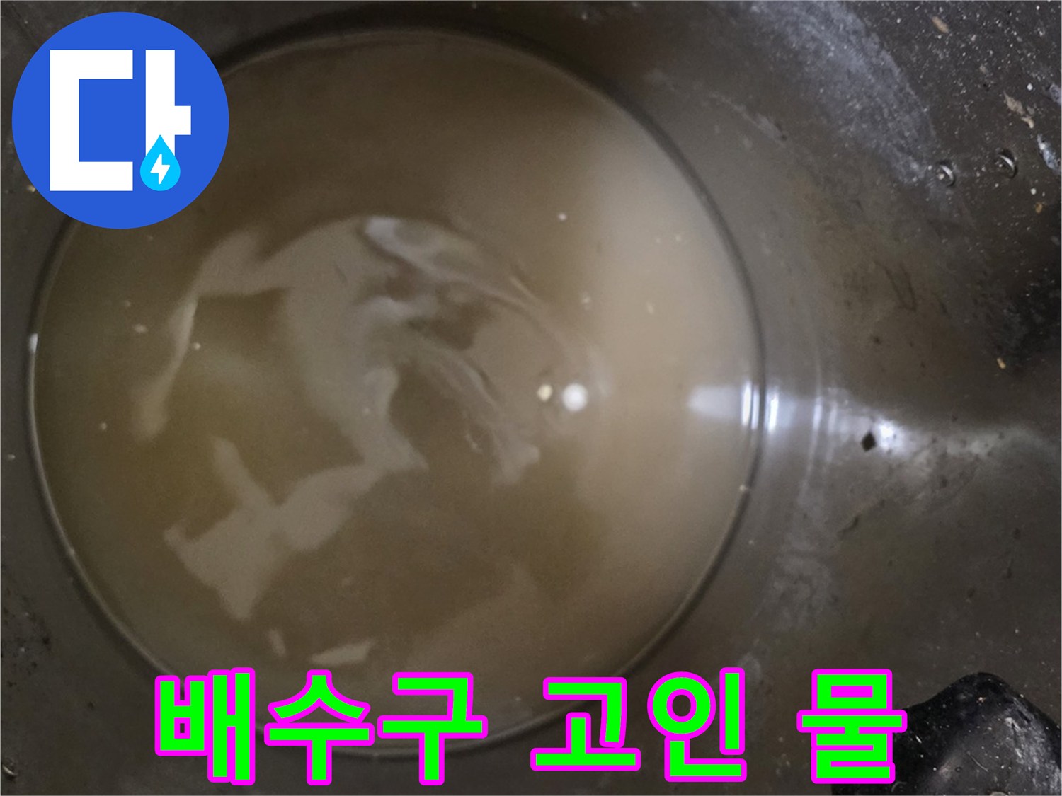 배수구-안에_고여있는_탁한_색의_오염된_물