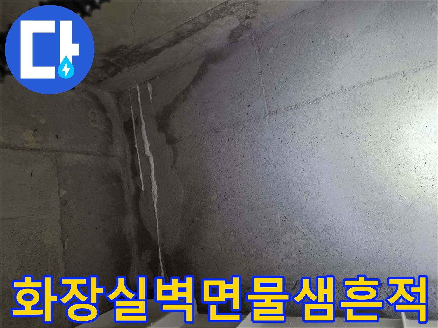축축하게-젖은-상태의-콘크리트-벽체-표면