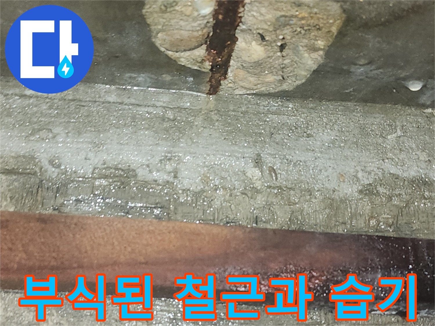 습기와-부식이-동반된-비트실-내부