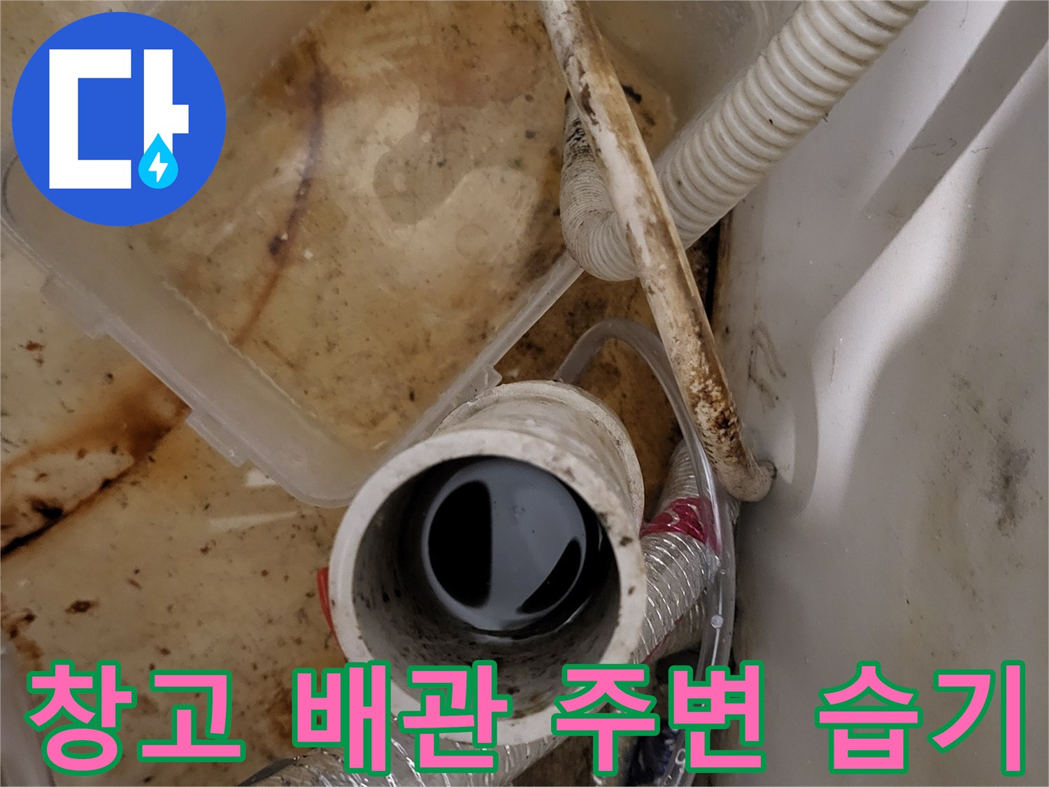 양천구 창고-배관 주변의 부식과 습기 상태